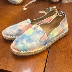 Cat & Jack Girls' Elias Espadrille Flat Shoes NWT